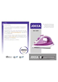 Notice JOCCA 6549 Ferro de passar
