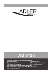 ADLER AD 8126 - Waagen
