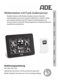 Notice ADE WS 1502 Station Météo