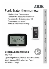 Notice ADE BBQ 1408 Thermomètre