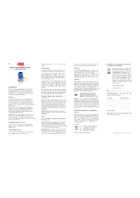 Notice ADE BBQ 1201 Thermomètre