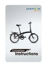 Notice DAHON BRIZA D8 Vélo