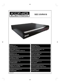 KONIG SECDVR416 - Surveillance Camera