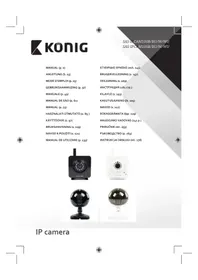 Notice KONIG SASIPCAM100 Câmera de vigilância