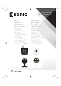 Notice KONIG SASIPCAM105 Câmera de vigilância
