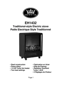 Notice Prem-I-Air EH1432 Heating