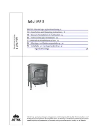 Notice Jøtul MF 3 Heizung