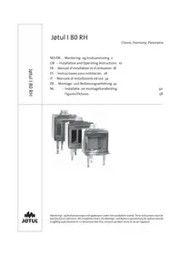 Notice Jøtul I 80 RH Heizung