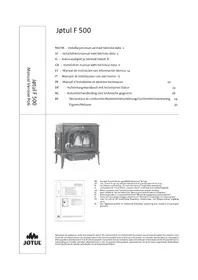 Notice Jøtul F 500 Heizung