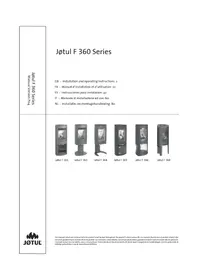 Notice Jøtul F 364 Riscaldamento