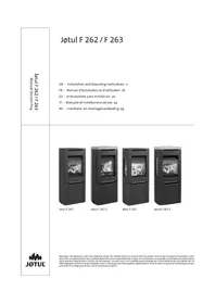 Notice Jøtul F 263 Riscaldamento