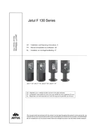 Notice Jøtul F 137 Verwarming