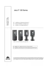 Notice Jøtul F 135 Verwarming