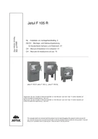 Notice Jøtul F 105 SL Riscaldamento