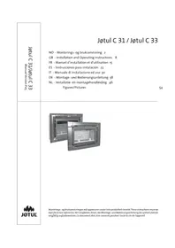 Notice Jøtul C 33 Riscaldamento