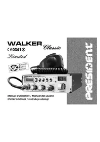 PRESIDENT Walker Classic - Walkie-talkie