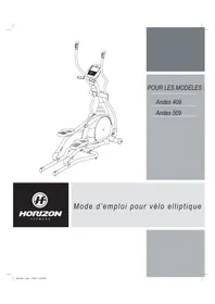 Horizon Fitness Andes 509 - Vélo d'appartement