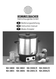 Rommelsbacher KA 2001 - Kochtopf
