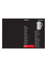 Notice BRABANTIA BBEK1001 Bouilloire