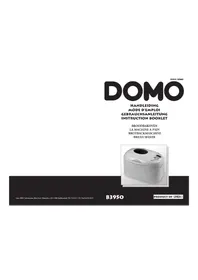DOMO B3950 - Broodbakmachine