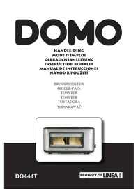 Notice DOMO DO444T Topinkovač