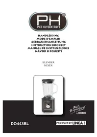Notice DOMO DO443BL Blender