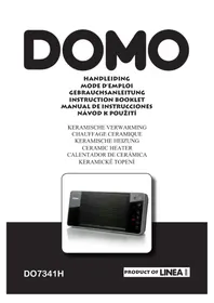 Notice DOMO DO7341H Verwarming