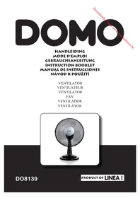 Notice DOMO DO8139 Ventilateur
