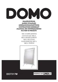 Notice DOMO DO7317M Verwarming
