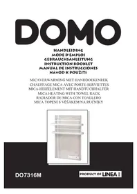 Notice DOMO DO7316M Verwarming