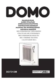 Notice DOMO DO7312M Verwarming