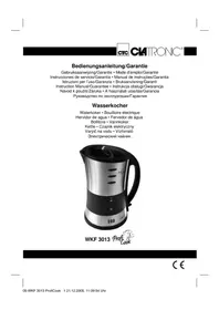 CLATRONIC WKF 3013 - Chaleira