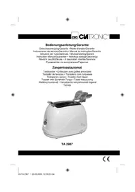 CLATRONIC TA 2987 - Tostadora