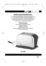 CLATRONIC TA 2756 - Tostadora