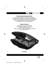 CLATRONIC ST2463 - Přístroj na fondue, raclette a wok
