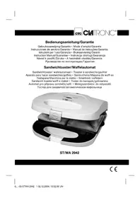 CLATRONIC ST WA 2942 - Přístroj na fondue, raclette a wok