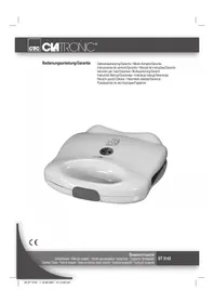 CLATRONIC ST 3142 - Apparecchio per fonduta, raclette e wok