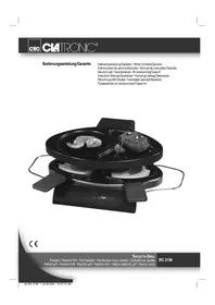 CLATRONIC RG 3198 - Appareil à fondue, raclette et wok