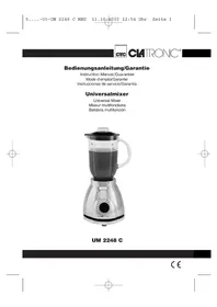 CLATRONIC UM 2248 C - Table de mixage