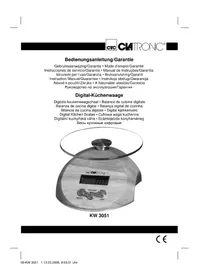 CLATRONIC KW 3051 - Scale