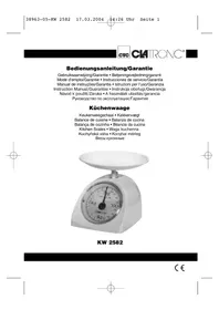 CLATRONIC KW 2582 - Balance