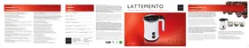 Notice Lattemento LM140 Mousseur à lait