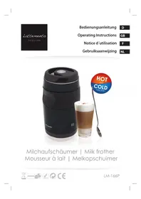 Notice Lattemento LM166P Mousseur à lait
