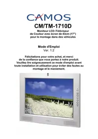 Notice Camos CM1710D Caméra de recul