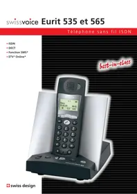 SWISSVOICE Eurit 565 - Téléphone