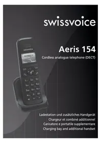 Notice SWISSVOICE AERIS 154 Téléphone