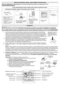 VELLEMAN WS2801 - Station Météo