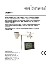 Notice VELLEMAN WS1060 Wetterstation