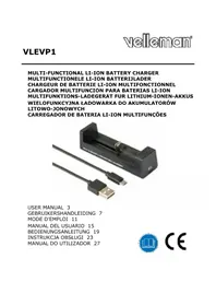 VELLEMAN VLEVP1 - Batterijlader