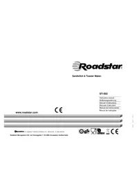 Notice ROADSTAR ST502 Pince pour croque monsieur